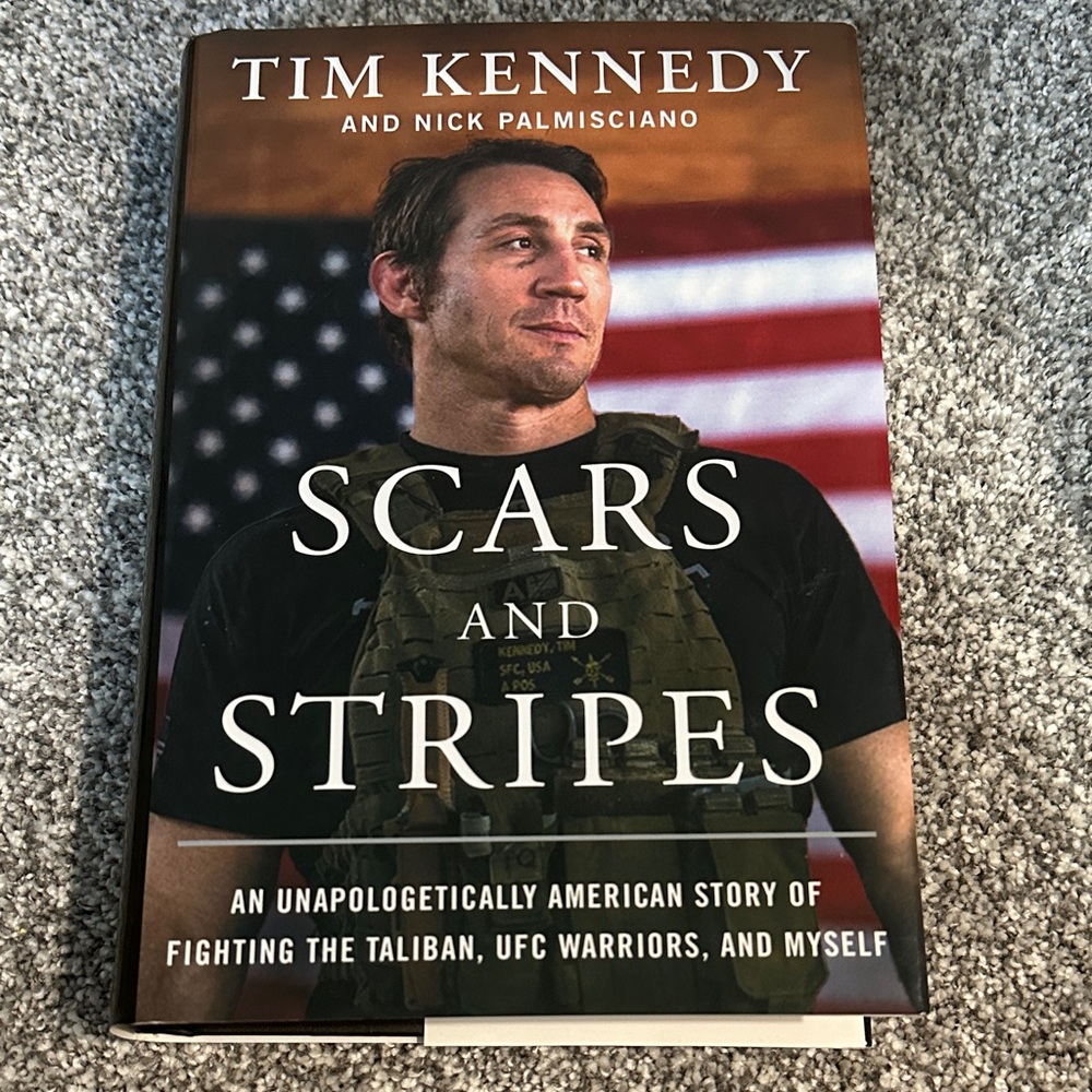 Scars and Stripes Book-Brand new hardcover